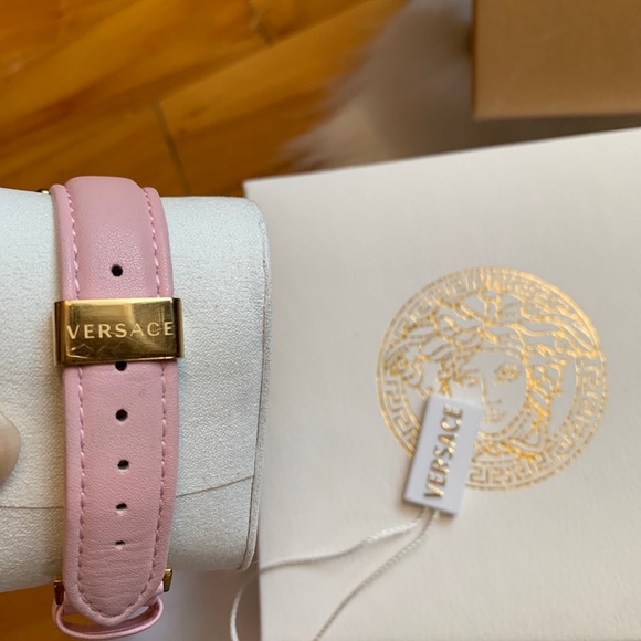 Versace Gold- Plated Versace Palazzo Empire Pink - Picture 5 of 12